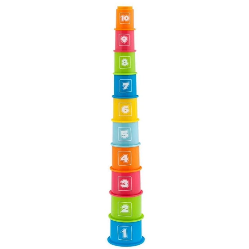 Chicco 2 in 1 Stacking Cups cupe de stivuire 9m+ 10 buc