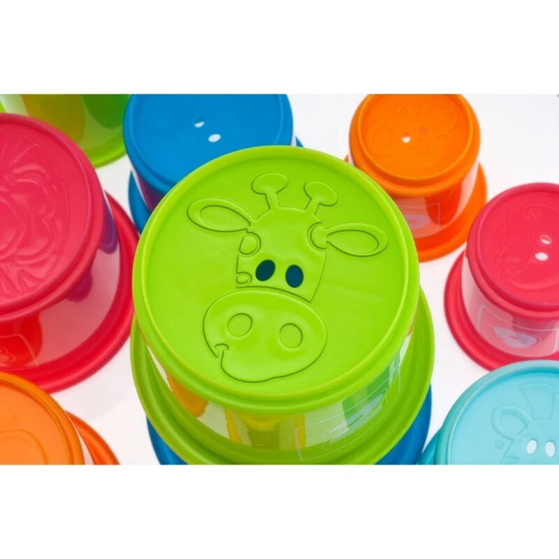 Chicco 2 in 1 Stacking Cups cupe de stivuire 9m+ 10 buc