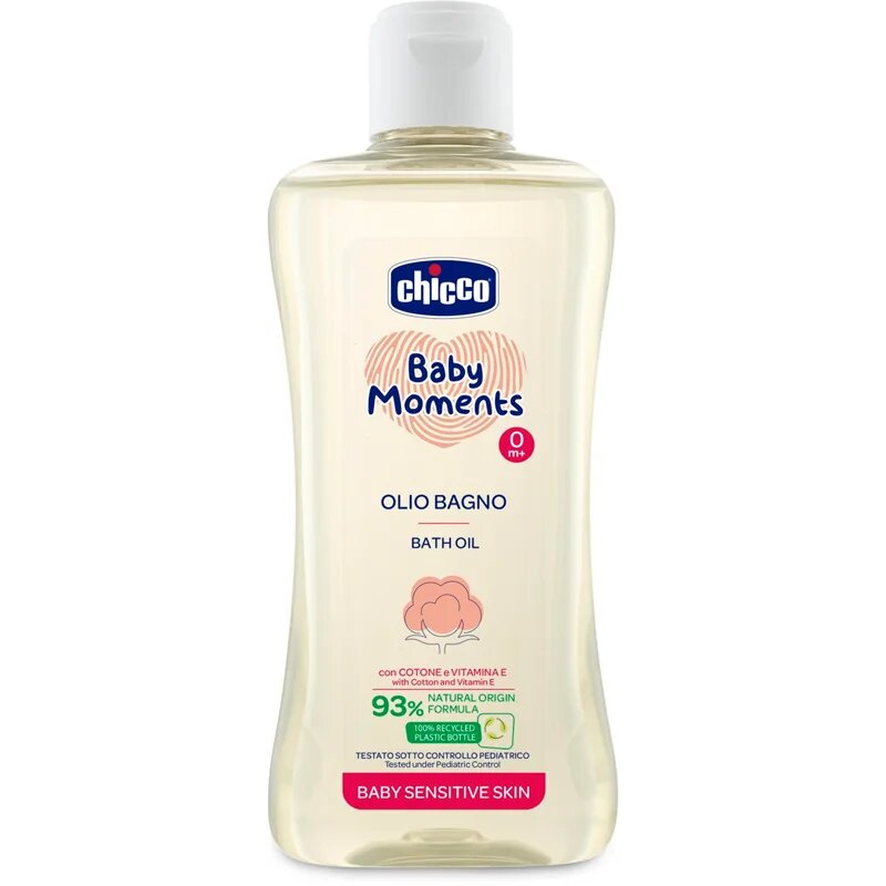Baby Moments Sensitive ulei pentru baie 200 ml
