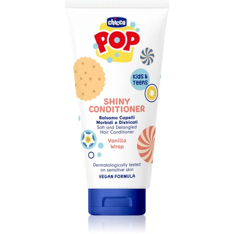 Chicco Pop Vanilla Wrap balsam pentru păr pentru copii 150 ml