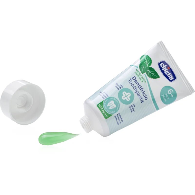 Chicco Toothpaste Mild Mint pasta de dinti pentru copii 6 + ani 1 buc