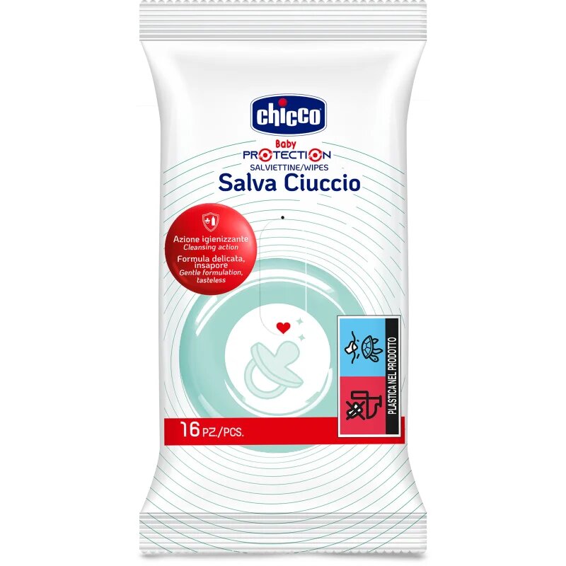 Wipes șervețele umede pentru suzetă 16 buc