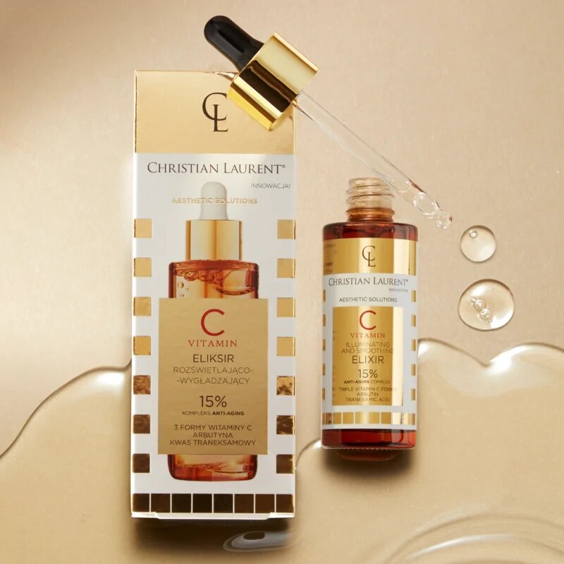 Christian Laurent Aesthetic Solutions ser cu efect iluminator cu vitamina C 30 ml