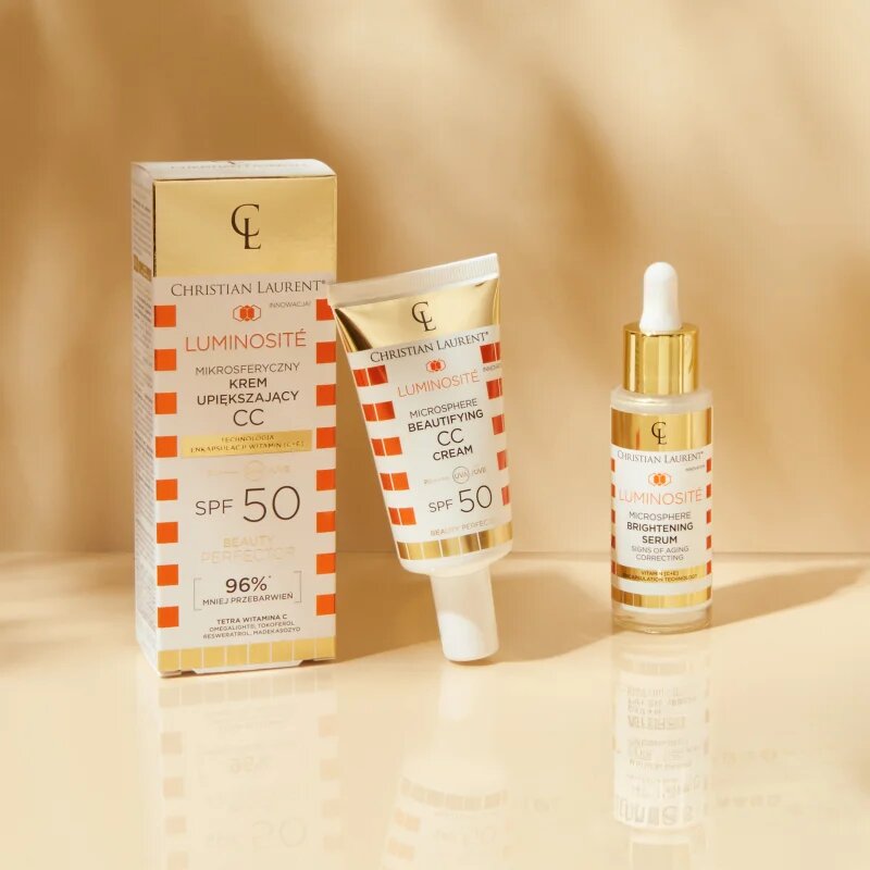 Christian Laurent Beautifying CC Cream SPF 50 crema CC iluminatoare 30 ml