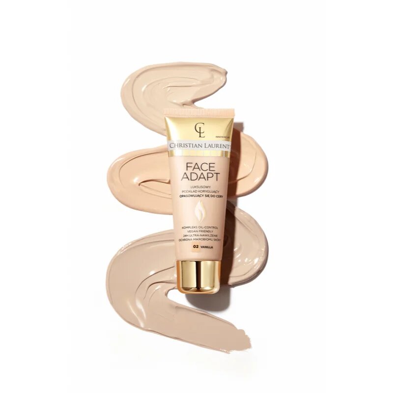 Christian Laurent Face Adapt fond de ten hidratant si catifelant culoare 03 Beige 30 ml