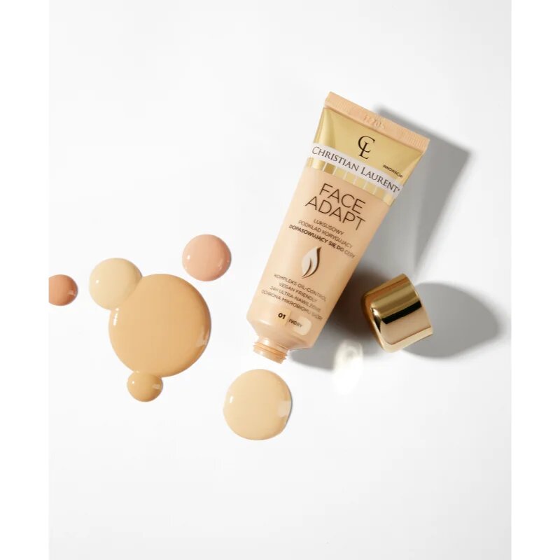 Christian Laurent Face Adapt fond de ten hidratant si catifelant culoare 03 Beige 30 ml