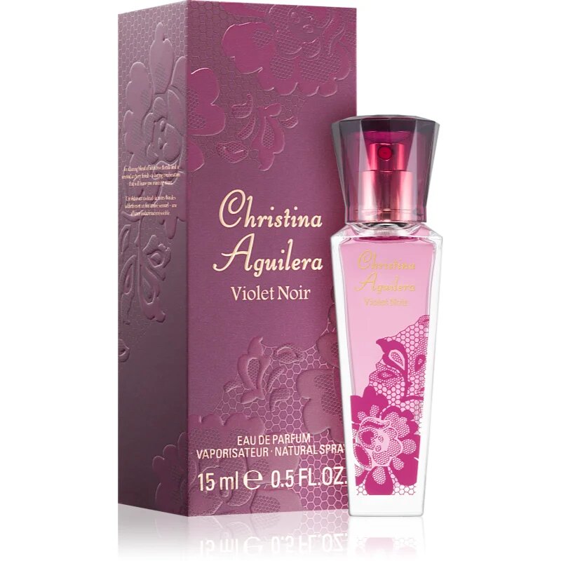 Christina Aguilera Violet Noir Eau de Parfum pentru femei 15 ml