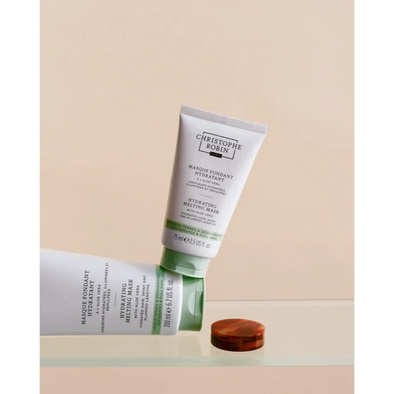 Christophe Robin Hydrating Hydrating Melting Mask masca hidratanta pentru par uscat 75 ml