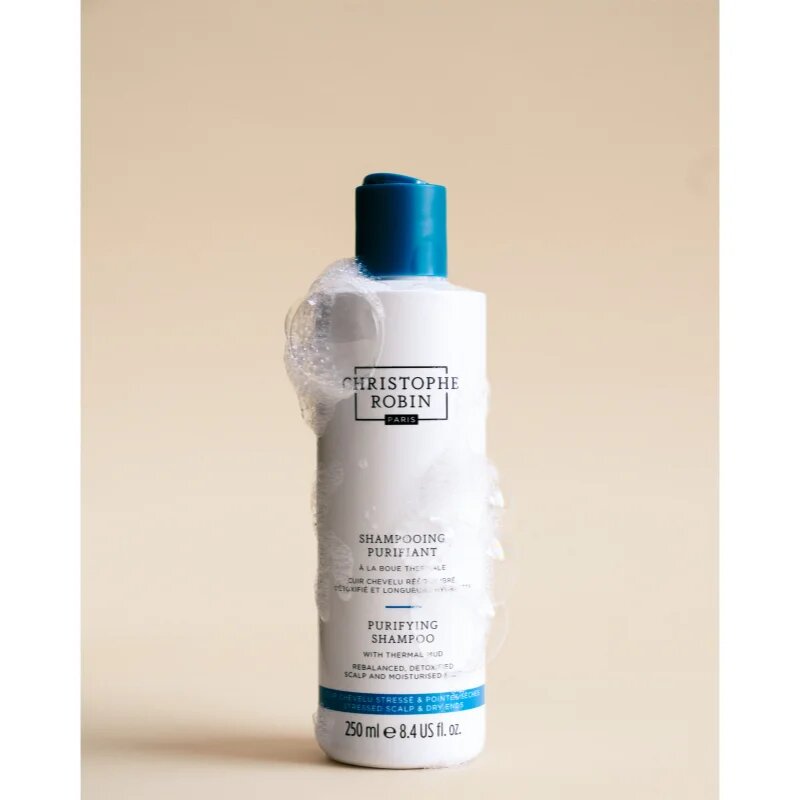 Christophe Robin Purifying șampon detoxifiant pentru curățare 250 ml