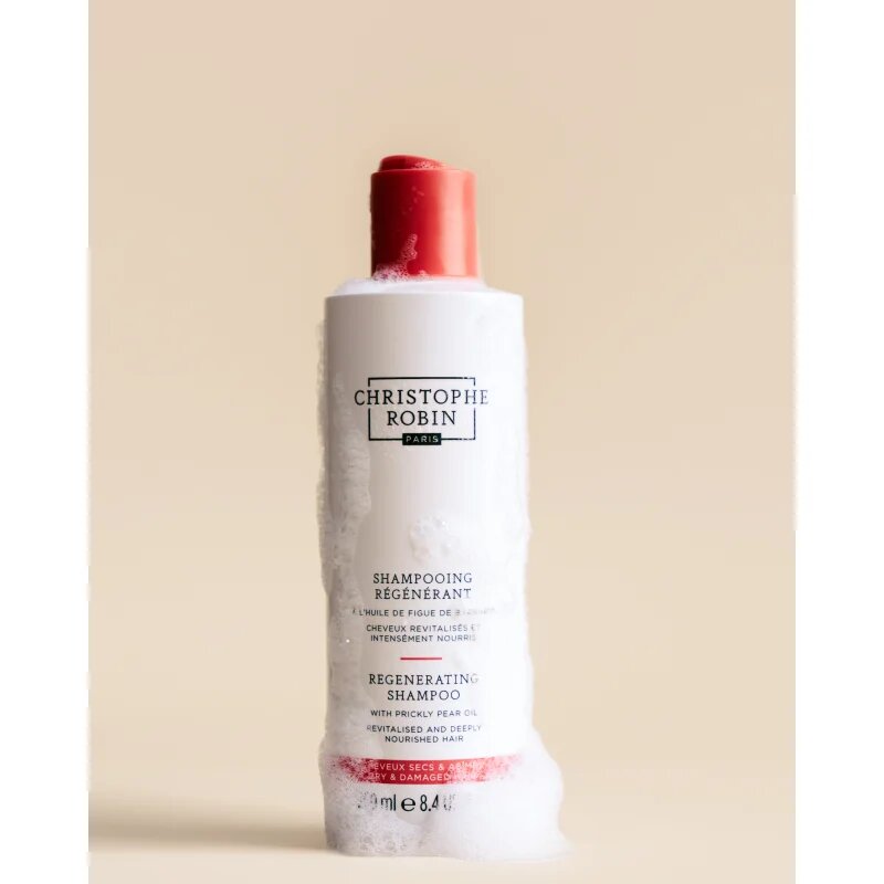 Christophe Robin Regenerating Shampoo Sampon de restaurare in profunzime pentru par degradat sau tratat chimic 250 ml