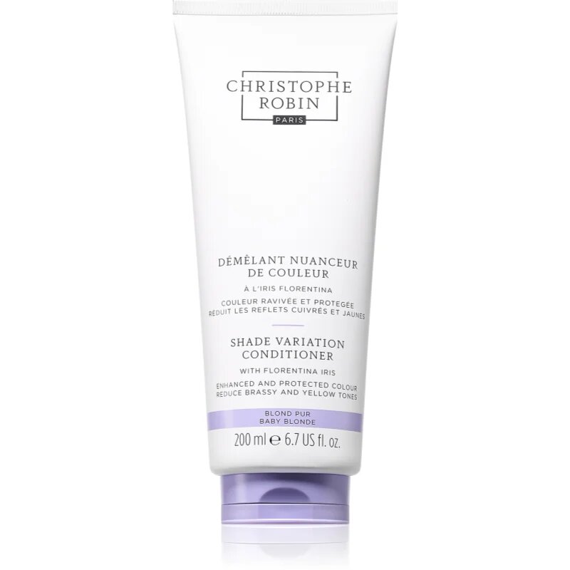 Christophe Robin Shade Variation Conditioner balsam pentru parul blond cu suvite 200 ml