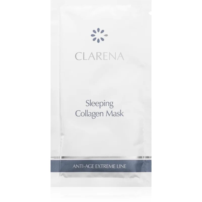 Clarena Anti-Age Extreme Line masca sub forma de crema cu colagen 5 ml