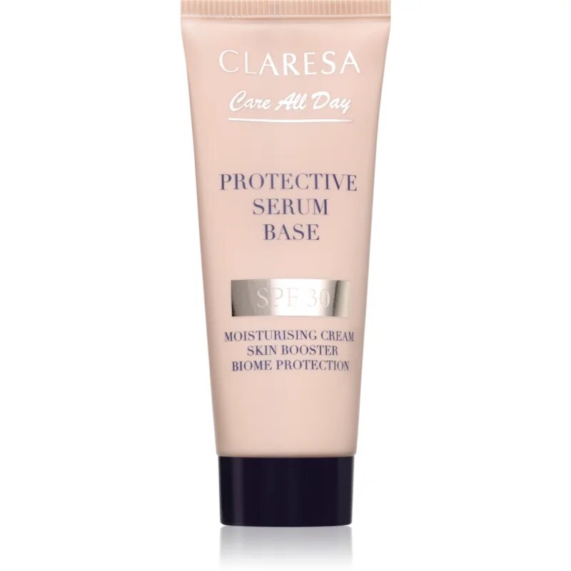 Claresa Care All Day Protective Serum Base ser facial hidratant protectia pielii SPF 30 Universal 30 ml