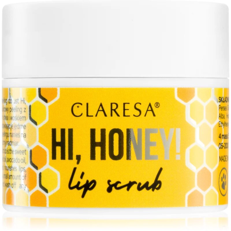 Claresa Hi Honey Exfoliant pentru buze cu miere 15 g