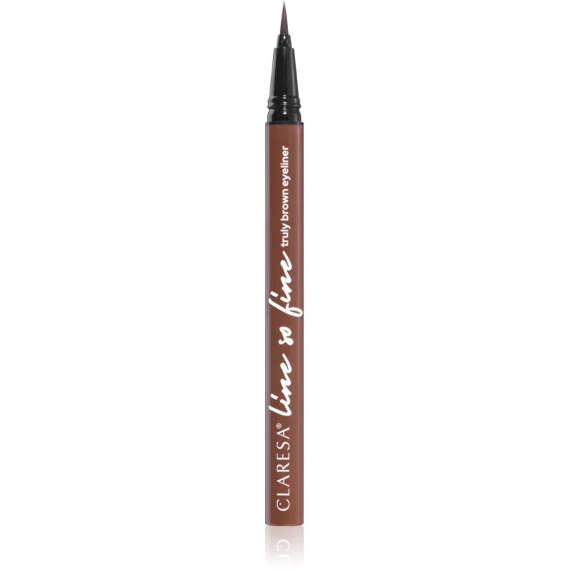 Claresa Line So Fine tuș de ochi tip cariocă culoare Brown 08 g