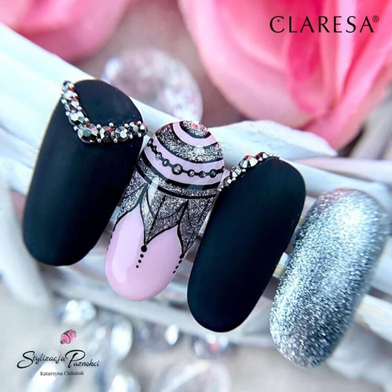 Claresa SoakOff UV/LED Color Full Glitter lac de unghii sub forma de gel culoare 1 5 g