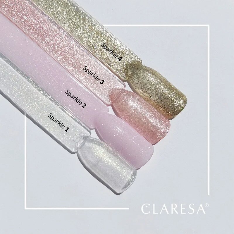 Claresa SoakOff UV/LED Color Sparkle lac de unghii sub forma de gel culoare 2 5 g