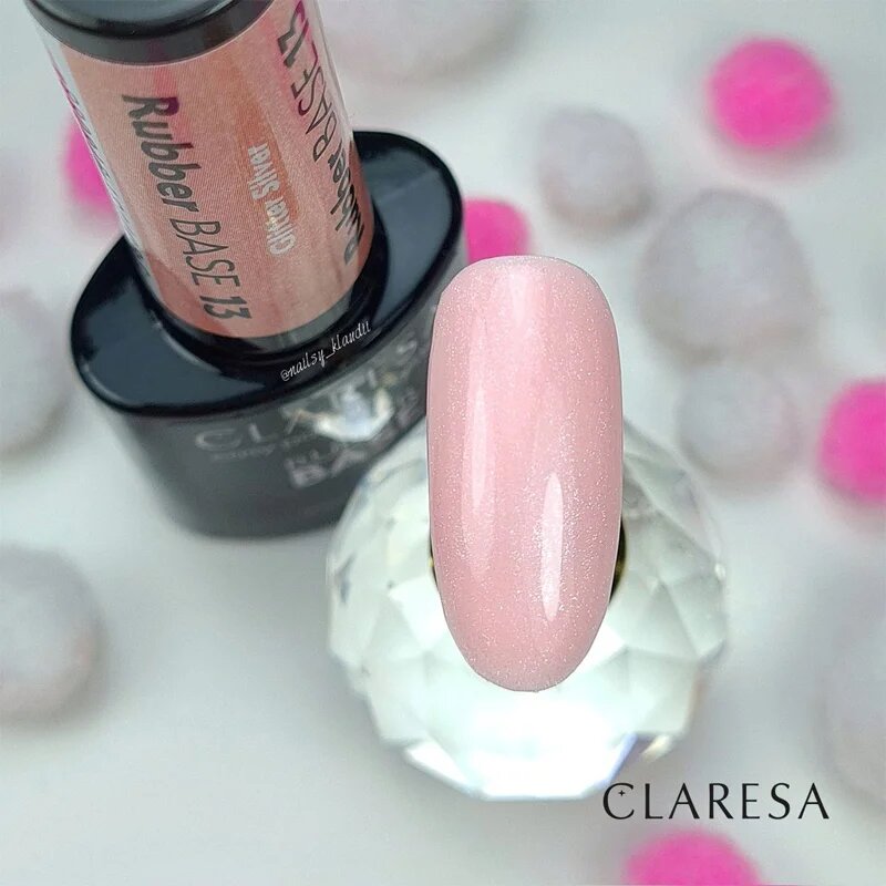 Claresa UV/LED Base Rubber baza gel pentru unghii culoare 13 5 g