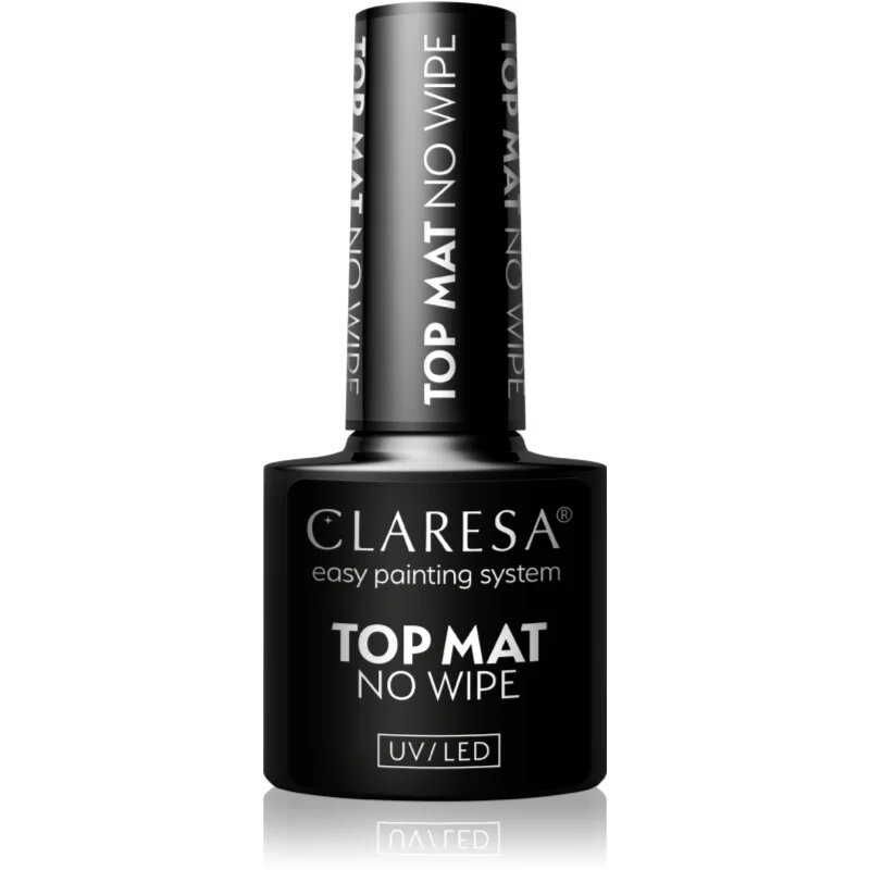 Claresa UV/LED Top Mat No Wipe gel de protecție cu aspect mat 5 g