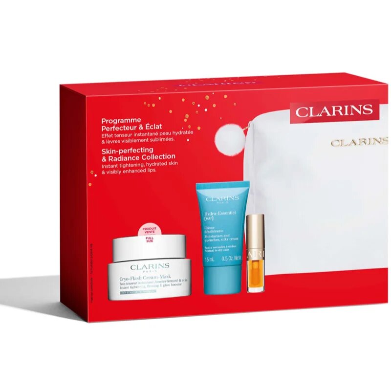 Clarins Cryo-Flash Mask Holiday Season set cadou