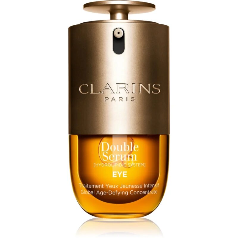 Clarins Double Serum Eye Crema anti-rid pentru zona ochilor cu efect de nutritiv 20 ml