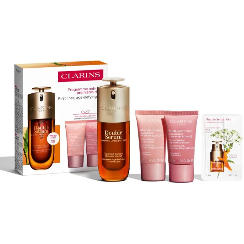 Clarins Double Serum & Multi-Active set cadou pentru toate tipurile de ten