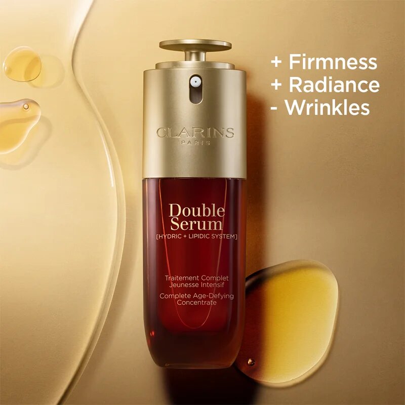 Clarins Double Serum ser intensiv împotriva îmbătrânirii pielii 50 ml