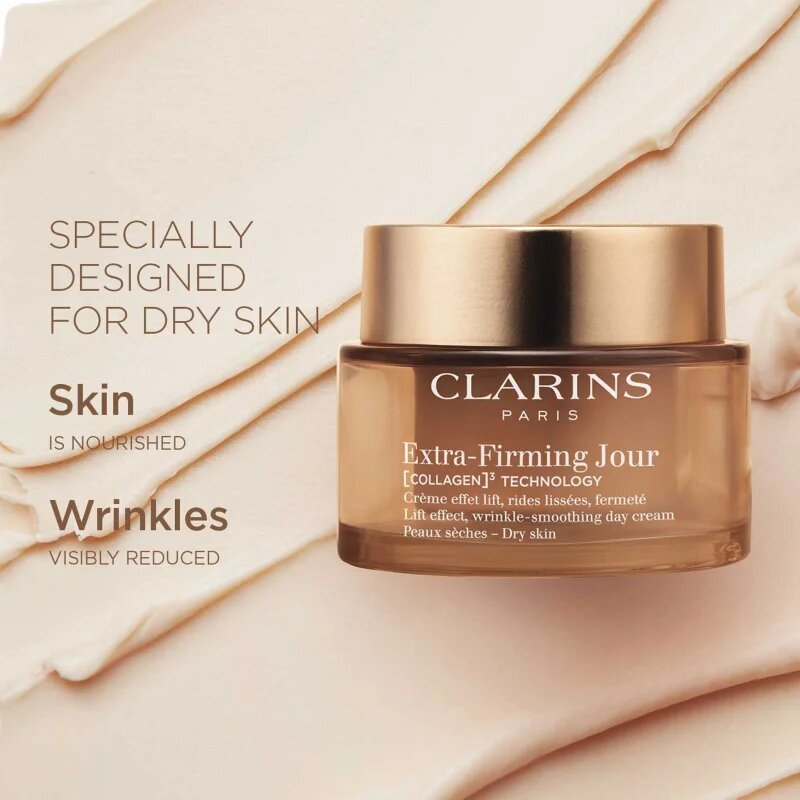 Clarins Extra-Firming Day Cream Refill crema de zi pentru lifting pentru tenul uscat refill 50 ml