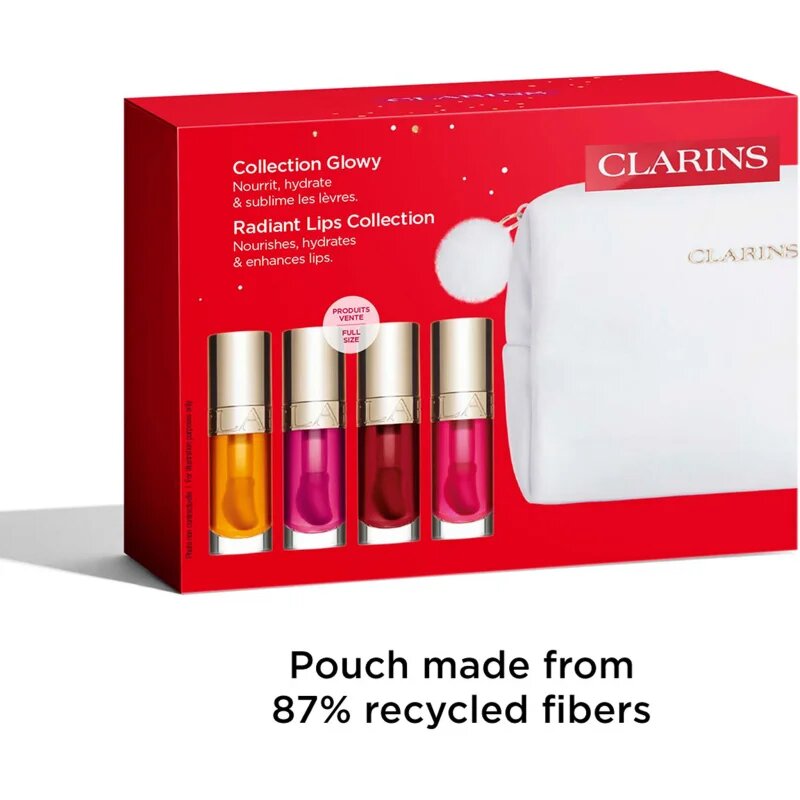 Clarins Lip Comfort Oil Holiday Season set cadou