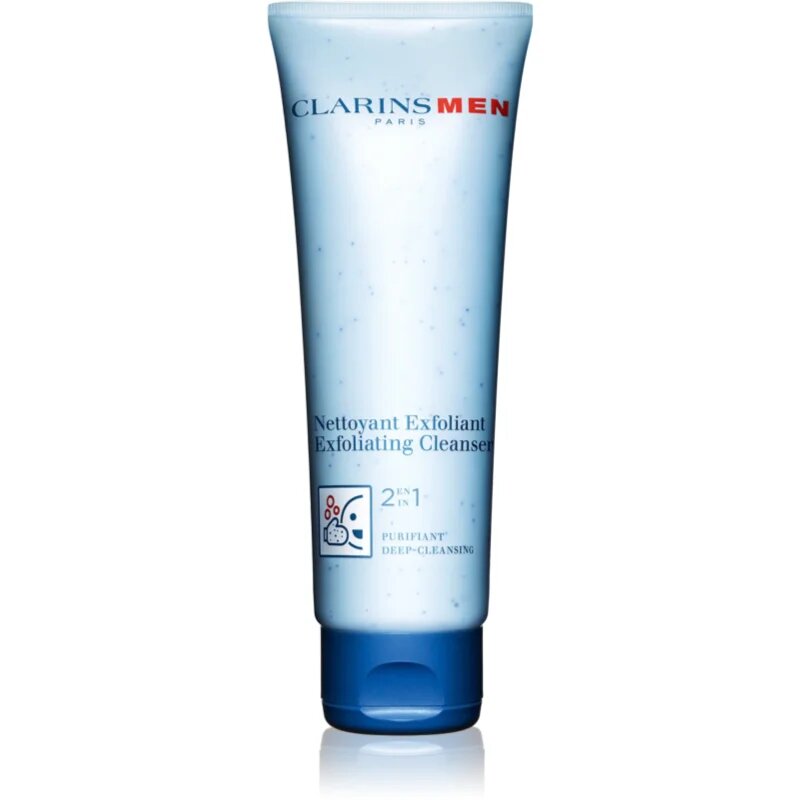 Clarins Men Exfoliating Cleanser spuma exfolianta pentru fata pentru barbati 125 ml