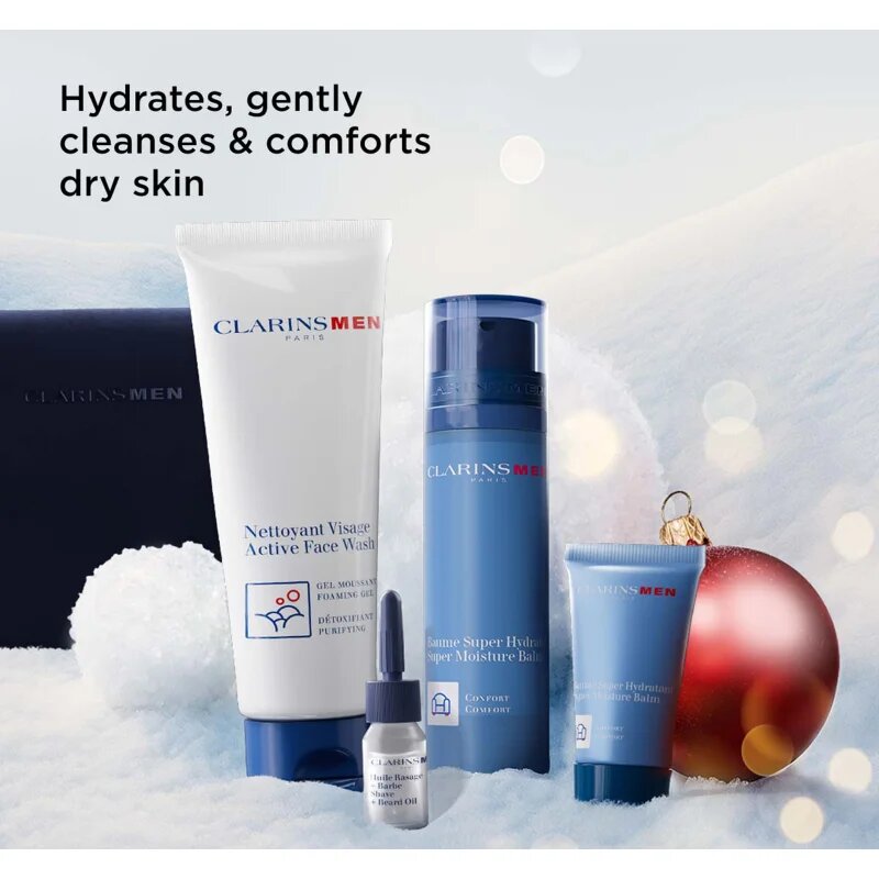 Clarins Men Hydration Holiday Season set cadou