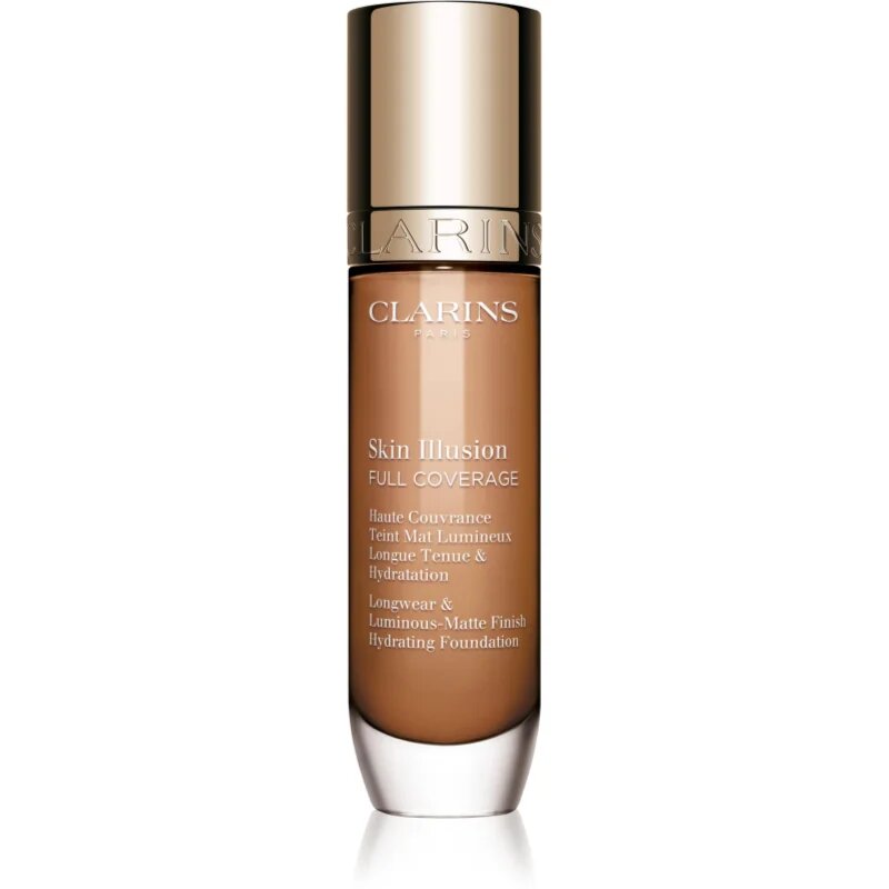 Clarins Skin Illusion Hydrating Foundation fond de ten cu acoperire ridicată culoare 112.7W 30 ml