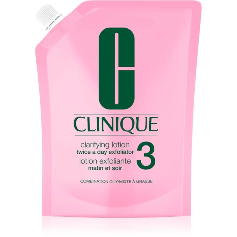 Clinique 3 Steps Clarifying Lotion 3 tonic pentru ten gras și mixt Refil 400 ml