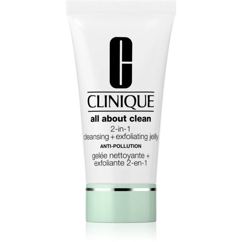 Clinique All About Clean™ 2-in-1 Cleansing + Exfoliating Jelly gel exfoliant de curatare 150 ml