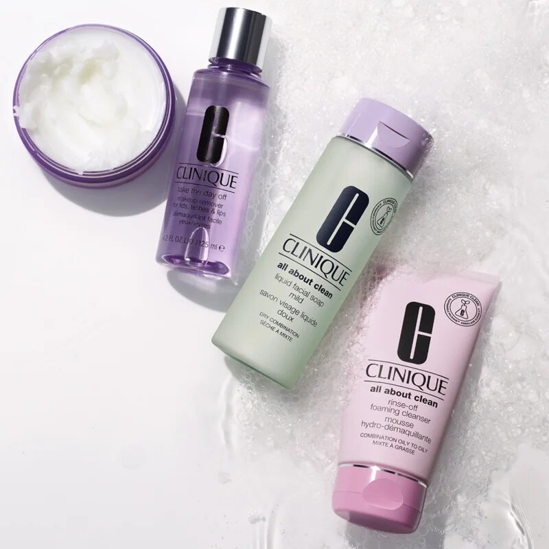 Clinique All About Clean™ All-in-One Cleansing Micellar Milk + Makeup Remover lapte demachiant delicat uscata si foarte uscata 200 ml