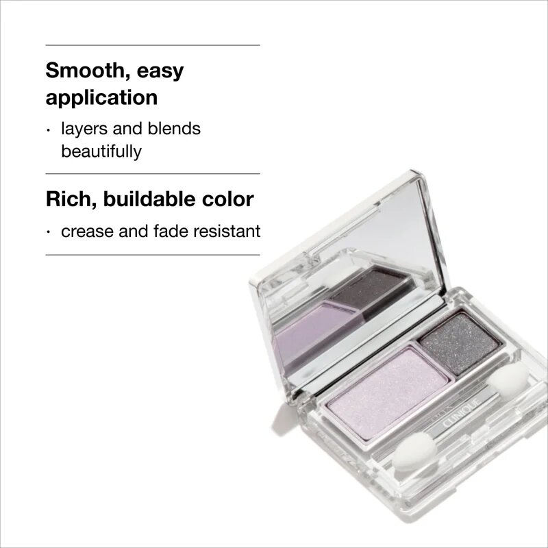 Clinique All About Shadow™ Duo duo fard ochi culoare Starlight/Starbright - Shimmer 1.7 g
