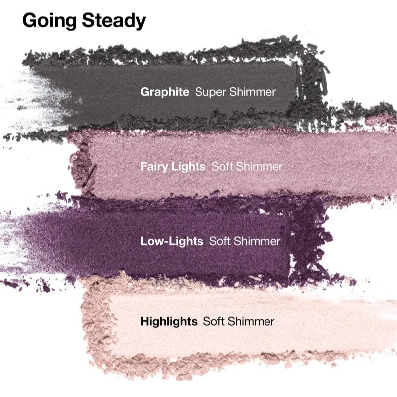 Clinique All About Shadow™ Quad paletă cu farduri de ochi culoare Going Steady - Shimmer 33 g