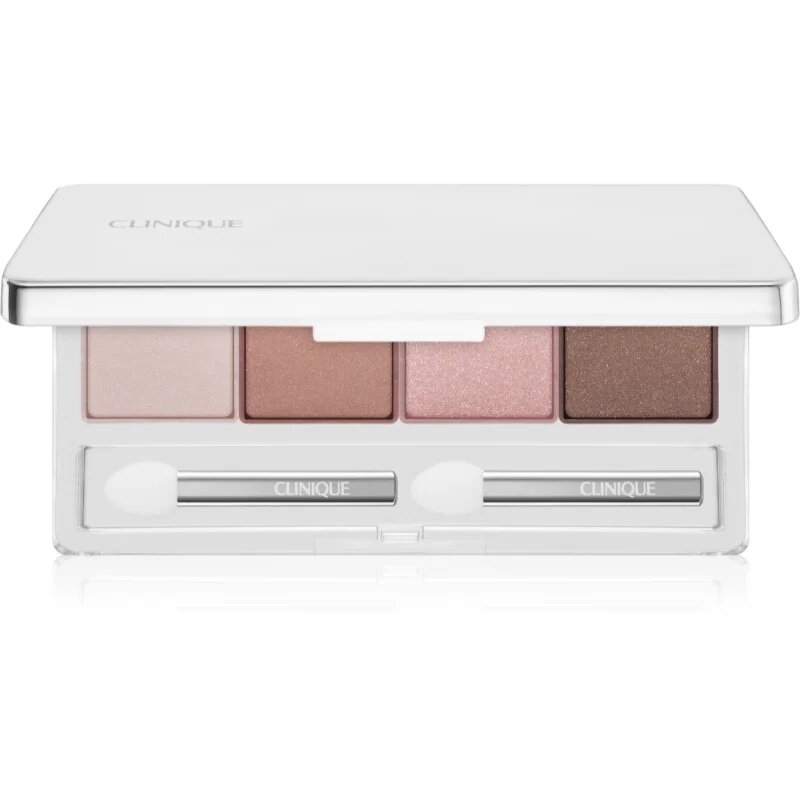 Clinique All About Shadow™ Quad paletă cu farduri de ochi culoare Pink Chocolate 3.3 g