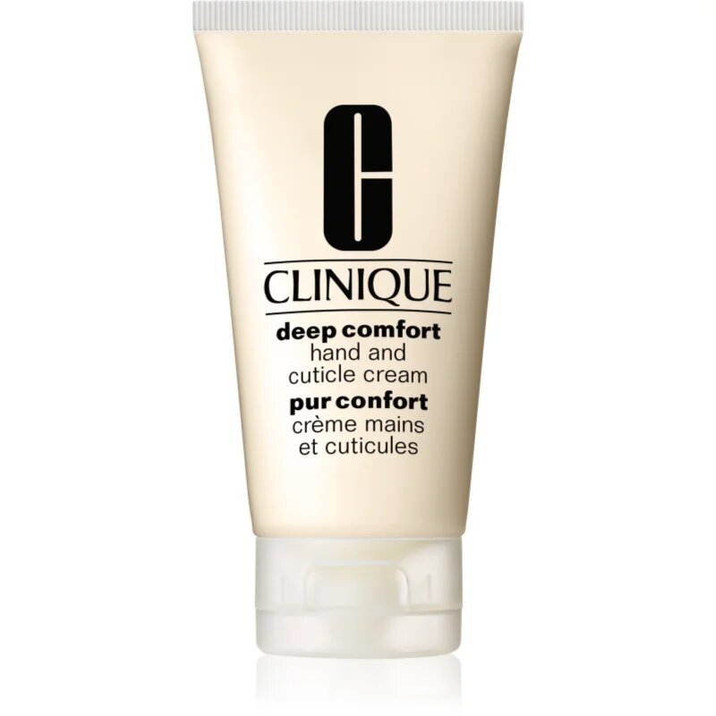 Clinique Deep Comfort™ Hand and Cuticle Cream crema puternic hidratanta pe maini unghii si cuticule 75 ml