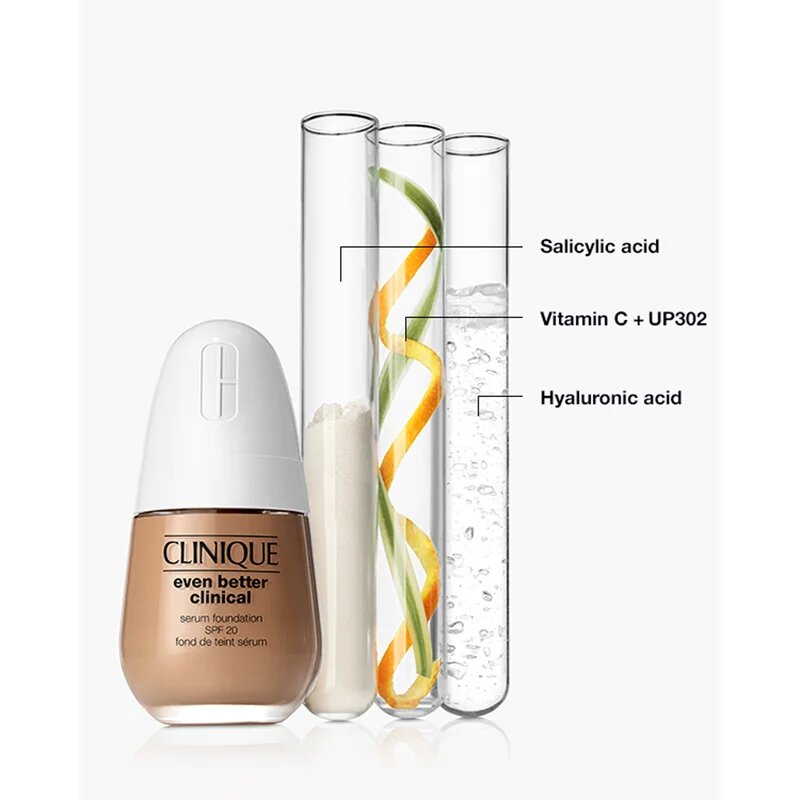 Clinique Even Better™ Clinica Serum Foundation machiaj de îngrijire SPF 20 culoare WN 104 Toffee 30 ml