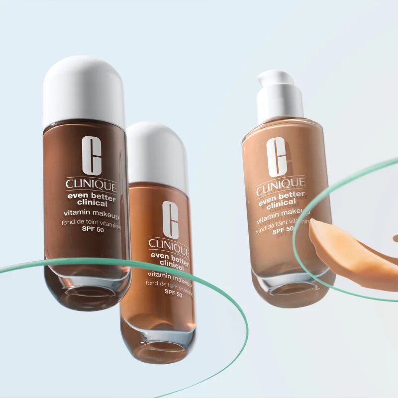 Clinique Even Better™ Vitamin Makeup fond de ten lichid SPF 50 culoare Light Medium Cool 4 30 ml