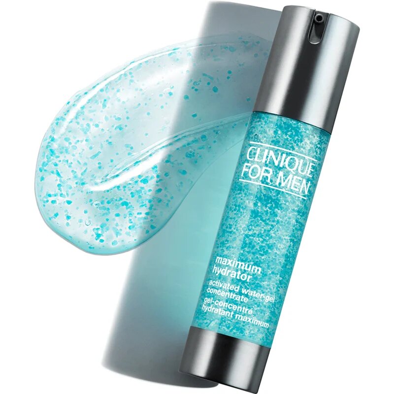 Clinique For Men™ Maximum Hydrator Activated Water-Gel Concentrate gel pentru piele deshidratata 48 ml
