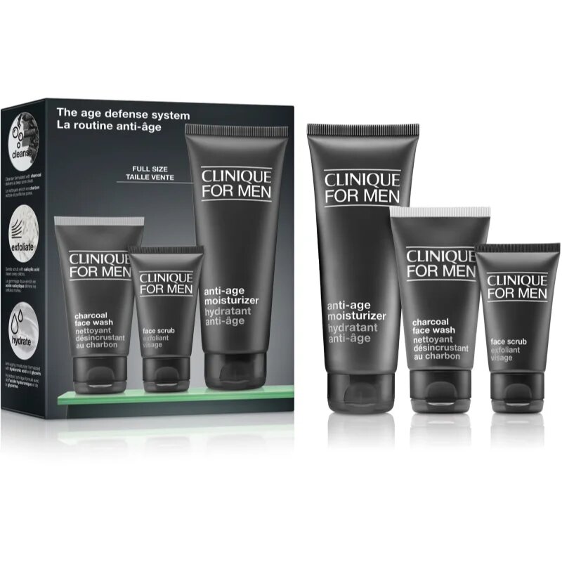 Clinique For Men™ The Age Defense System set cadou pentru barbati