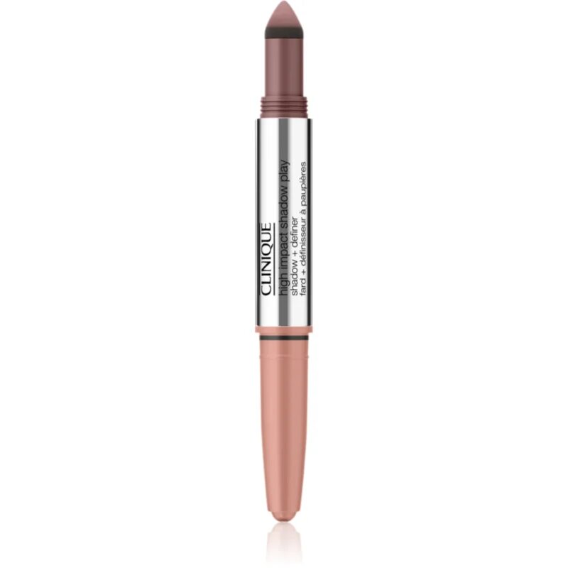Clinique High Impact™ Shadow Play creion pentru ochi duo culoare Rose +Truffles 1.9 g