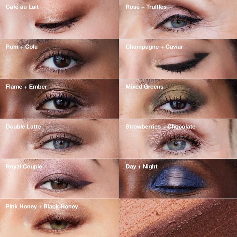 Clinique High Impact™ Shadow Play creion pentru ochi duo culoare Rose +Truffles 1.9 g