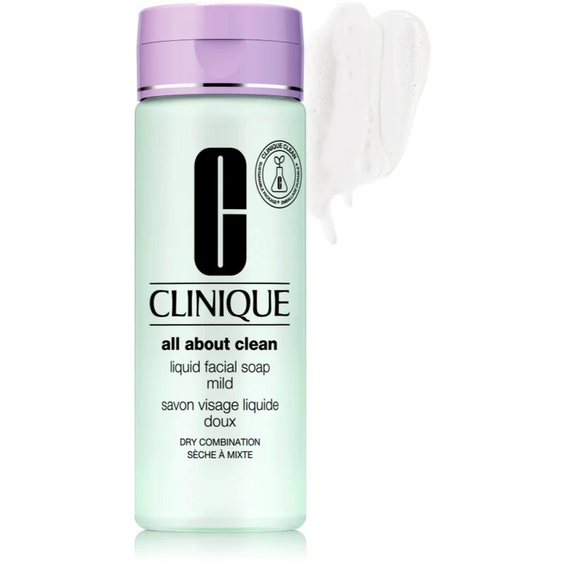 Clinique Liquid Facial Soap Mild săpun lichid ten uscat si mixt 200 ml
