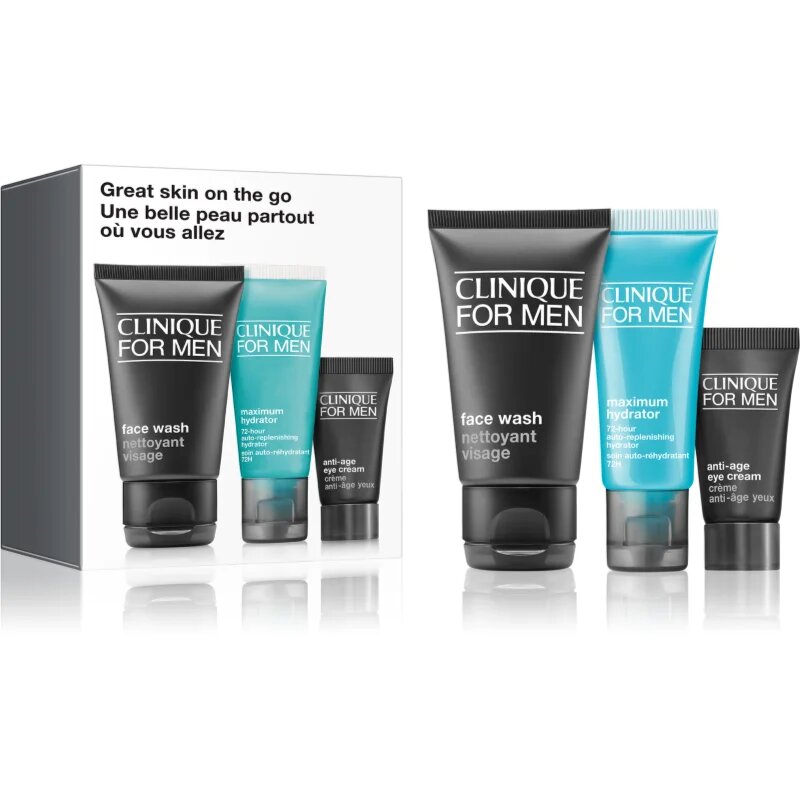 Clinique Mini Kit Great Skin On The Go set cadou pentru bărbați