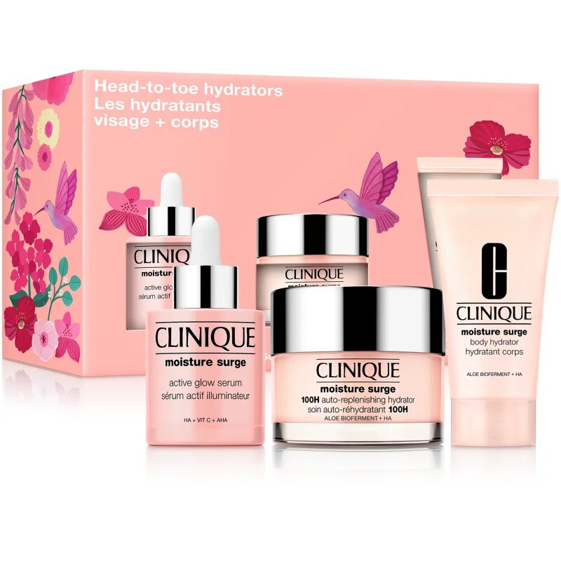 Clinique Mini Kit Head-To-Toe Hydrators set cadou pentru piele deshidratata
