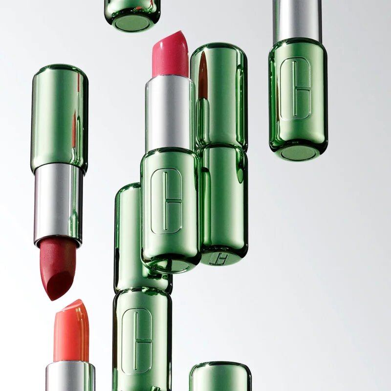 Clinique Pop™ Longwear Lipstick Shine ruj strălucitor culoare 28 Sugar Pop 3.9 g