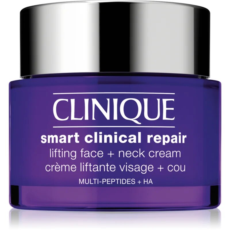 Clinique Smart Clinical™ Repair Lifting Face + Neck Cream crema de întinerire pentru față și gât 75 ml